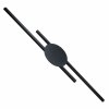 Nowoczesna lampa ścienna kinkiet LED podwójna listwa czarna minimalistyczna JAVA II BLACK 1367 TK-Lighting