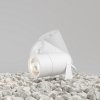Nowoczesne oświetlenie zewnętrzne LED aluminium biały regulowana tuba Bern MAYTONI O050FL-L15W3K
