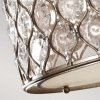 Kryształowy Plafon Lucia Feiss FE-LUCIA-SF lampa salonowa Z kryształkami G9/ Oksydowany srebrny Glamour