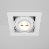 Biała Oprawa Wpuszczana Downlight Metal Modern Maytoni DL093-01-10W3K-W