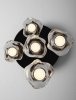 Nowoczesna Molekularna Lampa Wisząca Salonowa Białe Kule LUCES EXCLUSIVAS CHEPEN LE44642