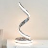 Designerska Lampka Stołowa Nowoczesna LED Chrom ARIA 76412 ENDON