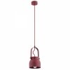 Mała Lampa Wisząca Loft Czerwona LOGAN 8292 ARGON