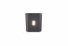 Minimalistyczny Antracytowy Kinkiet Ogrodowy LED SANTERNO 246660342 TRIO