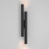 Lampa ścienna kinkiet nowoczesny designerski tuba LED aluminium czarny Calipso MAYTONI C082WL-24W2.7K-B