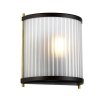 Kinkiet Corona 1 źródło światła stary brąz / stary mosiądz uniwersalny retro szklany DL-CORONA1-BAB ELSTEAD LIGHTING