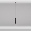 Lampa wisząca minimalistyczna LED aluminium czarna nad stół do jadalni do salonu Focus LED Maytoni P072PL-L12B4K-1