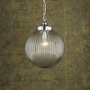 Lampa Wisząca Vintage Szklany Klosz Kulisty TAMARA TAM0138 DAR LIGHTING
