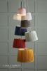 Klosz Abażur 20cm LAURA ASHLEY Hemsley Pleated Silk Cream DAR LIGHTING LA3703518-Q (Abażur- Bez Podstawy)