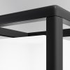 Nowoczesne oświetlenie zewnętrzne lampy stojące kwadrat grafit aluminium Trim MAYTONI O455FL-01GF1