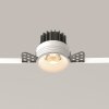 Biała Oprawka Wpuszczana Downlight Round Maytoni DL058-7W3K-TRS-W