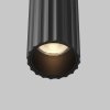Lampa ścienna kinkiet nowoczesny designerski tuba LED aluminium czarny Calipso MAYTONI C082WL-24W2.7K-B