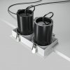 Biała Nowoczesna Oprawa Wpuszczana Downlight HIDDEN Maytoni DL095-02-10W3K-W LED 20W