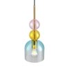 Lampa wisząca nowoczesna szklany kolorowy klosz designerska regulacja wysokości PASTELLO ST-DN345A Step Into Design
