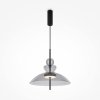 Minimalistyczna Lampa Wisząca LED Czarna Nowoczesna BANGKOK MOD185PL-L11B3K3 MAYTONI