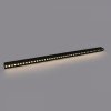 Lampa wisząca  do salonu do biura Sigi I PL0126-BK Yaskr czarna LED 3000K