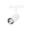 Reflektor do szynoprzewodu magnetycznego LED biała tuba minimalistyczna nowoczesna regulowana On-Off M0041N MAXLIGHT