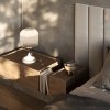 Nowoczesna szklana lampa stołowa Spirito Maytoni MOD286TL-L18W3K
