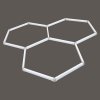 Nowoczesny System Modułowy GEOMETRIC SYSTEM 3 LED LP-0109/3C 4K LIGHT PRESTIGE Oprawa Ścienno Sufitowa 