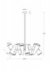 Lampa Wisząca Nowoczesna GIRO MOD095PL-10BS MAYTONI