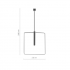 Lampa Wisząca Minimalistyczna FARO 8289 AMPLEX