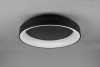 Plafoniera okrągła czarna led 48W GIRONA 60 TRIO 671290132 pilot w zestawie