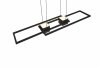 Czarna Nowoczesna Dekoracyjna Lampa Wisząca LED ALBANY 347710432 TRIO