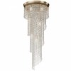 MAYTONI PLAFON KRYSZTAŁOWY KASKADA GLAMOUR CHANDELIER CASCADE DIA522-CL-12-G 