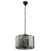 Szklana Lampa Wisząca Dymiony Klosz CLOONEY 61281 ENDON