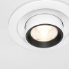 Biała Nowoczesna Oprawa Wpuszczana Downlight HIDDEN Maytoni DL095-01-10W3K-W LED 10W