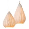 Lampa Wisząca Nowoczesna Białe Porcelanowe Klosze CINZIA 13452/04/31 LUCIDE