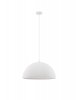 Nowoczesna biała lampa wisząca półokrągły klosz minimalistyczna uniwersalna skandynawska  NAVIRTA LE45340 Luces Exclusivas
