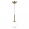 Lampa Wisząca Metalowa Szklana Kula BASIC MOD321PL-01G1 MAYTONI
