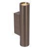 Nowoczesny reflektor ścienny brązowa tuba uniwersalna minimalistyczna aluminiowa DUPLA 09243/02/97 Lucide