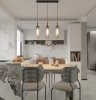 Lampa wisząca Malika czarny PL0140-3 Yaskr E27