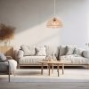 Lampa wisząca kopuła drewniana styl skandynawski minimalistyczna Argon TRE 8633