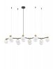 Designerska lampa wisząca nowoczesna art deco szklane klosze kule CAMINOS LE44545 Luces Exlusivas