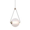 Nowoczesna Dekoracyjna Lampa Wisząca LED RASTIA PND-34361-M-HBR-OPAL ITALUX