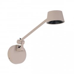 Kinkiet na wysięgniku beżowy MOLLY S WALL BEIGE Azzardo AZ6806