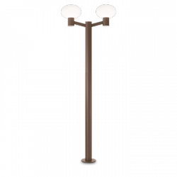 Lampa Ogrodowa Gruntowa Zewnętrzna Kawowa CLIO 328836 + 145068 x 2  IDEAL LUX