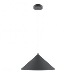 Nowoczesna Lampa Wisząca Basic Colors Maytoni MOD167PL-01B Stożkowy Kształt Czarna