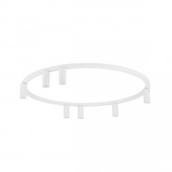 Nowoczesna lampa sufitowa biały minimalistyczny plafon FOURTY ROUND VII WHITE 11945 Nowodvorski Lighting 