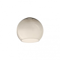 Szklany klosz dymiony szary do systemu CAMELEON Nowodvorski Lighting 30cm  MONACO 12274