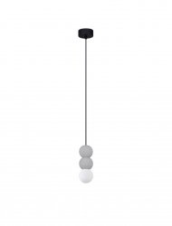 Lampa wisząca betonowo szklane kule IBAGUE LE44663 Luces Exlusivas
