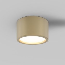 Lampa sufitowa plafon tuba aluminium matowe złoto klasyczna nowoczesna Hydra MAYTONI C090CL-15W3K-MG