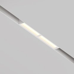 Ścieżka świetlna lampa szynowa nowoczesna LED aluminium biała Parete MAYTONI TR106-2-12W3K-W