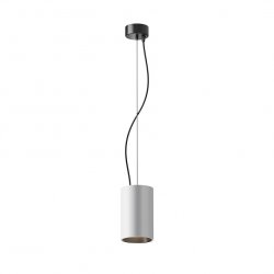 Nowoczesna Lampa Wisząca Tuba biała Efir Maytoni P089PL-25W3K-W