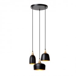 Lampa Wisząca Czarna Loft Vintage CHAYANNE 05446/13/30 LUCIDE