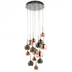 Lampa Wisząca Vintage Szklane Klosze AURELIA AUR1564 DAR LIGHTING