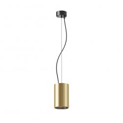 Nowoczesna Lampa Wisząca Tuba Czarna Efir Maytoni P089PL-25W3K-MG